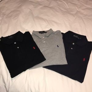 Polo Ralph Lauren long sleeve collar tees